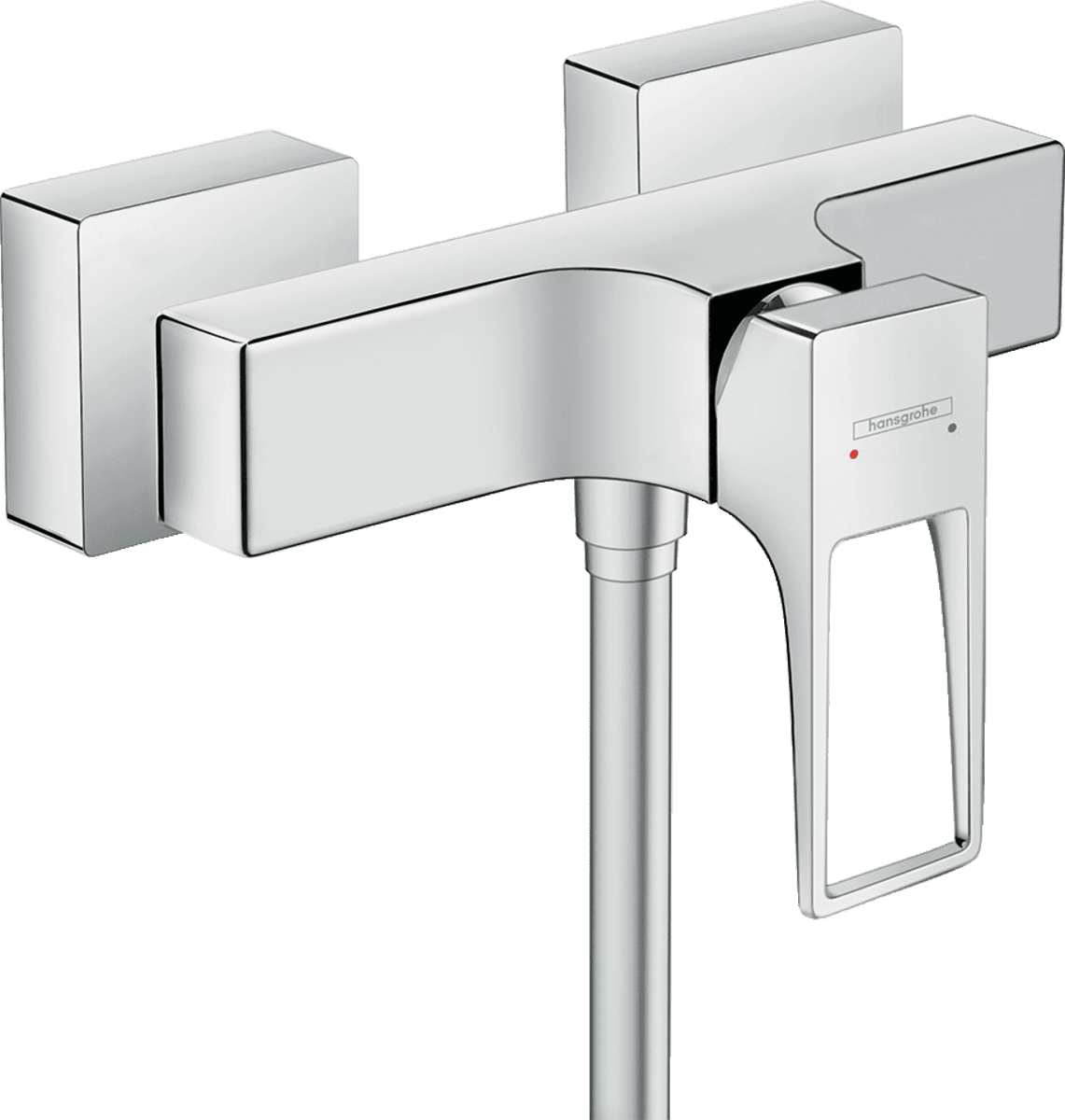 Зображення з  HANSGROHE Metropol Single lever shower mixer for exposed installation with loop handle #74560000 - Chrome