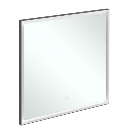 Obrázek VILLEROY BOCH Zrcadlo Subway 3.0, s osvětlením, 800 x 750 x 47,5 mm #A46380BC