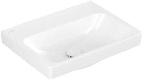 VILLEROY BOCH Architectura Washbasin, 550 x 420 x 165 mm, White Alpin AntiBac CeramicPlus, without overflow #4A8758T2 resmi