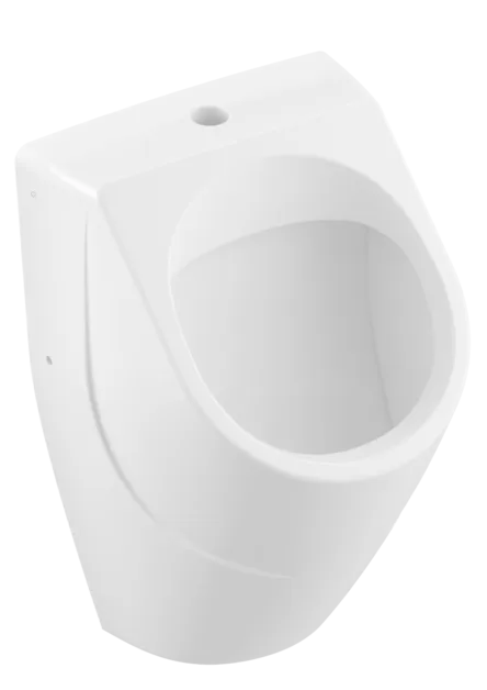 Bild von VILLEROY BOCH O.novo Absaug-Urinal, ohne Deckel, Zulauf von oben, 335 x 320 mm, Weiß Alpin CeramicPlus #752300R1