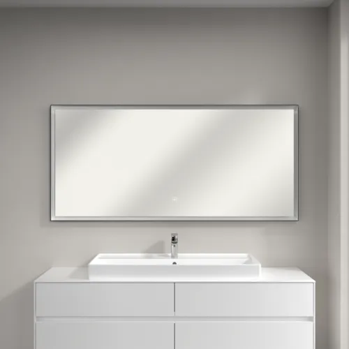 Bild von VILLEROY BOCH Subway 3.0 Spiegel, mit Beleuchtung, 1600 x 750 x 47,5 mm #A46316BC