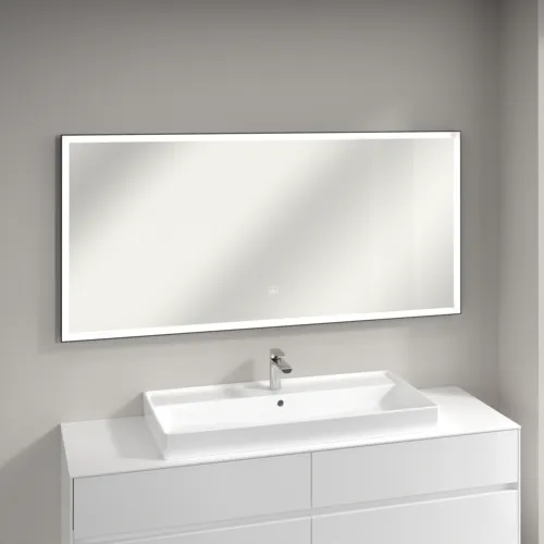 Bild von VILLEROY BOCH Subway 3.0 Spiegel, mit Beleuchtung, 1600 x 750 x 47,5 mm #A46316BC
