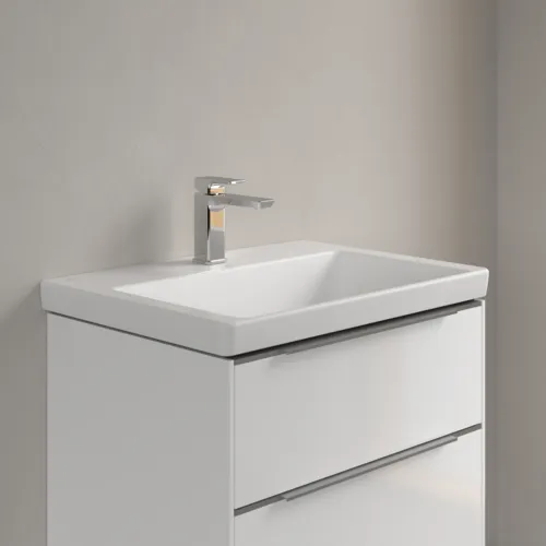 Bild von VILLEROY BOCH Subway 3.0 Waschbecken, 650 x 470 x 165 mm, Stone White CeramicPlus, ohne Überlauf #4A7066RW
