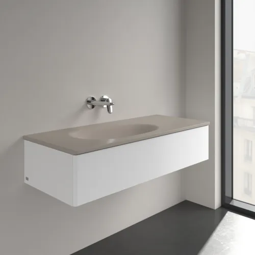Bild von VILLEROY BOCH Antao Schrankwaschtisch, 1200 x 500 x 150 mm, Almond CeramicPlus, ohne Überlauf #4A77L3AM