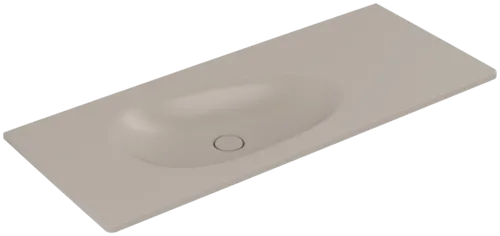 Picture of VILLEROY BOCH Antao Vanity washbasin, 1200 x 500 x 150 mm, Almond CeramicPlus, without overflow #4A77L3AM