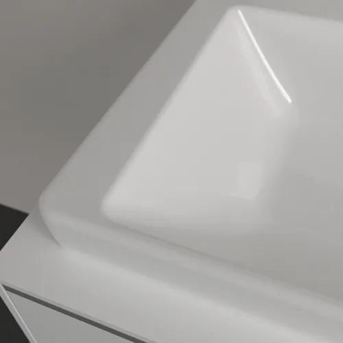 Bild von VILLEROY BOCH Subway 3.0 Waschbecken, 600 x 470 x 165 mm, Weiß Alpin, ohne Überlauf, Unterseite geschliffen #4A706F01