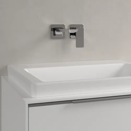 Bild von VILLEROY BOCH Subway 3.0 Waschbecken, 600 x 470 x 165 mm, Weiß Alpin, ohne Überlauf, Unterseite geschliffen #4A706F01