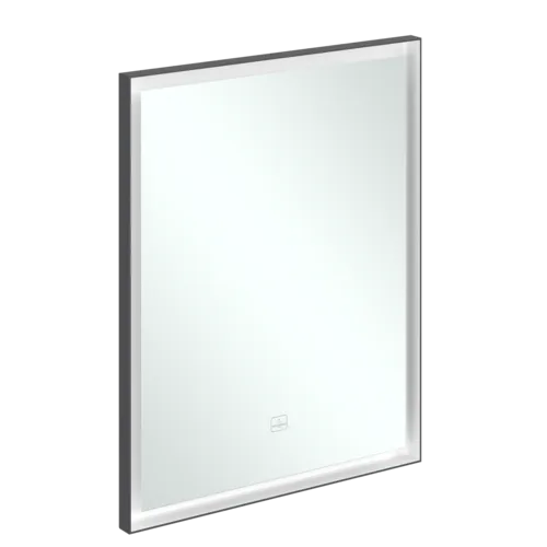 Obrázek VILLEROY BOCH Zrcadlo Subway 3.0, s osvětlením, 600 x 750 x 47,5 mm #A46360BC
