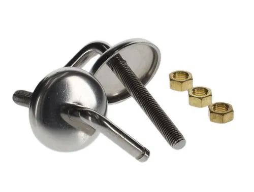 VILLEROY BOCH Scharnierset, Verchromt #8809P261