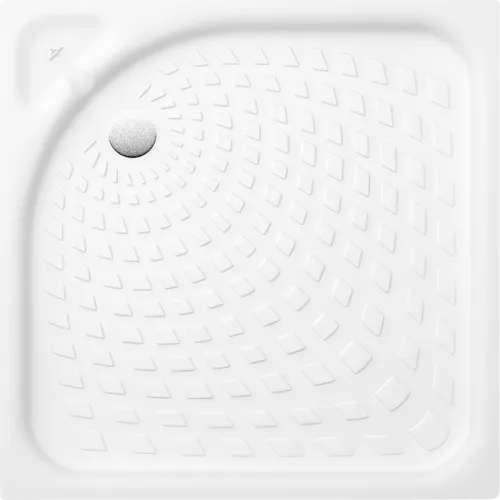 Obrázek VILLEROY BOCH Čtvercová sprchová vanička O.novo, 800 x 800 x 65 mm, bílá Alpine #62158001