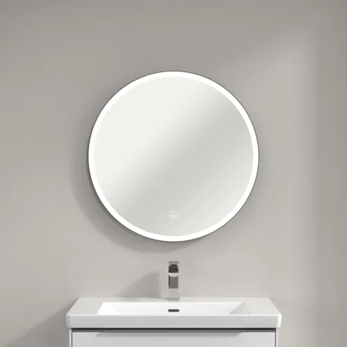 Bild von VILLEROY BOCH Subway 3.0 Spiegel, mit Beleuchtung, 712 x 712 x 45 mm #A46471BC