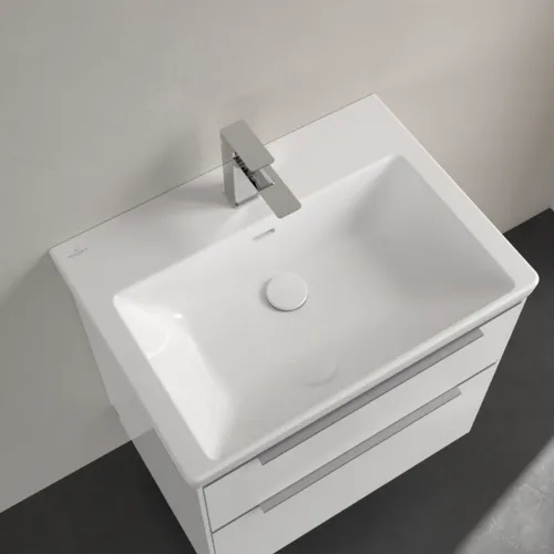 VILLEROY BOCH Subway 3.0 Waschbecken, 650 x 470 x 165 mm, Weiß Alpin CeramicPlus, mit Überlauf #4A7065R1, Bild 5