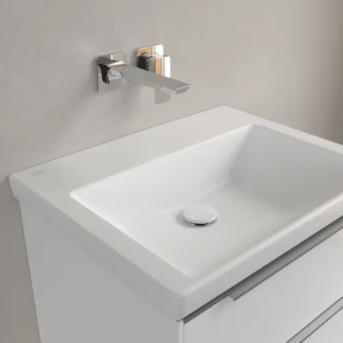 Bild von VILLEROY BOCH Subway 3.0 Waschbecken, 600 x 470 x 165 mm, Stone White CeramicPlus, ohne Überlauf #4A7063RW