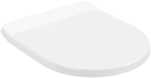 Bild von VILLEROY BOCH Architectura WC-Sitz, mit Absenkautomatik (SoftClosing), mit abnehmbaren Sitz (QuickRelease), Weiß Alpin #8M70S101