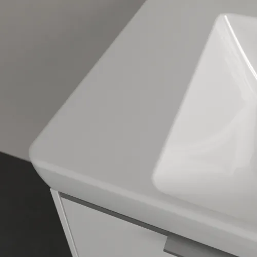 Bild von VILLEROY BOCH Subway 3.0 Schrankwaschtisch, 800 x 470 x 165 mm, Weiß Alpin CeramicPlus, ohne Überlauf #4A7083R1