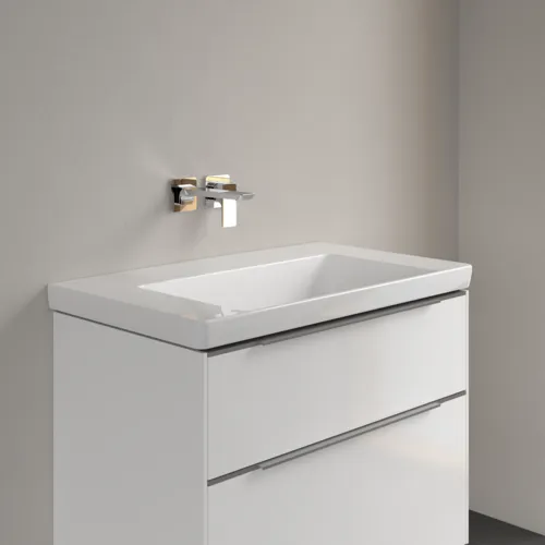 Bild von VILLEROY BOCH Subway 3.0 Schrankwaschtisch, 800 x 470 x 165 mm, Weiß Alpin CeramicPlus, ohne Überlauf #4A7083R1