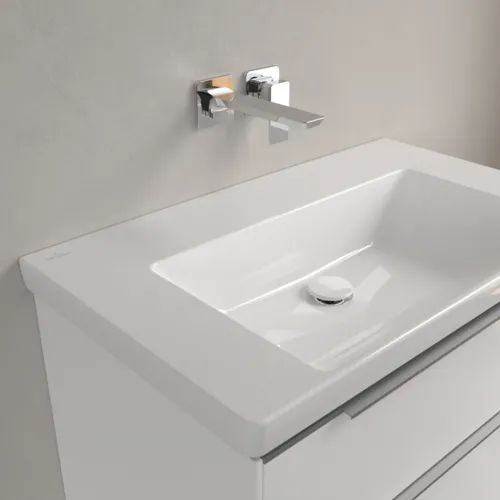 Bild von VILLEROY BOCH Subway 3.0 Schrankwaschtisch, 800 x 470 x 165 mm, Weiß Alpin CeramicPlus, ohne Überlauf #4A7083R1
