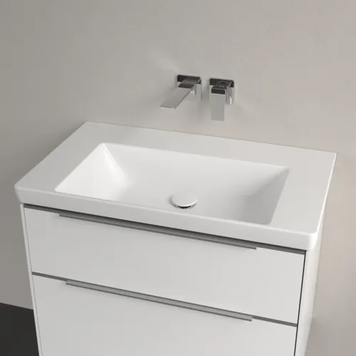 Bild von VILLEROY BOCH Subway 3.0 Schrankwaschtisch, 800 x 470 x 165 mm, Weiß Alpin CeramicPlus, ohne Überlauf #4A7083R1