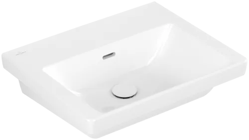Picture of VILLEROY BOCH Subway 3.0 Washbasin, 550 x 440 x 165 mm, White Alpin, with overflow, unground #4A70F701