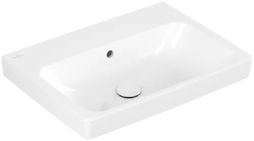 Picture of VILLEROY BOCH Architectura Washbasin, 600 x 445 x 165 mm, White Alpin, with overflow, ground #4A876J01