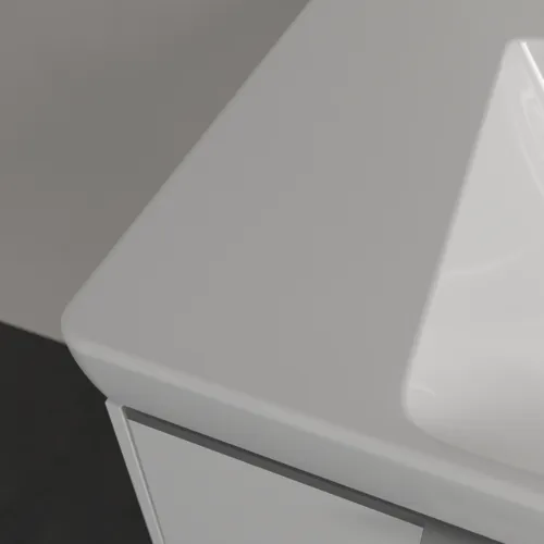 Bild von VILLEROY BOCH Subway 3.0 Schrankwaschtisch, 1300 x 475 x 170 mm, Weiß Alpin, mit Überlauf #4A70D501