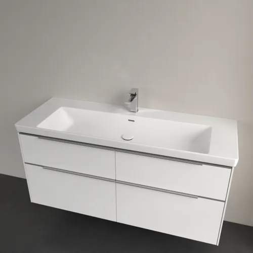 Bild von VILLEROY BOCH Subway 3.0 Schrankwaschtisch, 1300 x 475 x 170 mm, Weiß Alpin, mit Überlauf #4A70D501