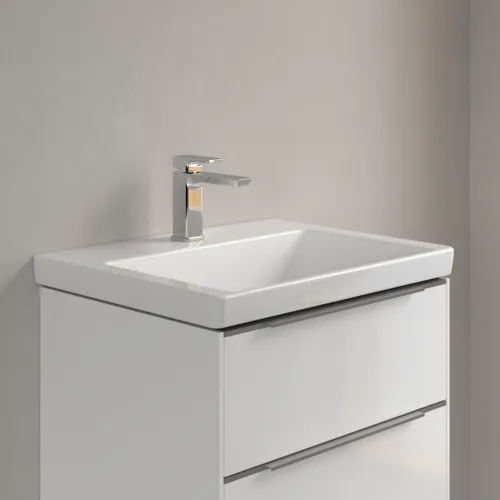 Bild von VILLEROY BOCH Subway 3.0 Waschbecken, 600 x 470 x 165 mm, Weiß Alpin CeramicPlus, ohne Überlauf #4A7061R1
