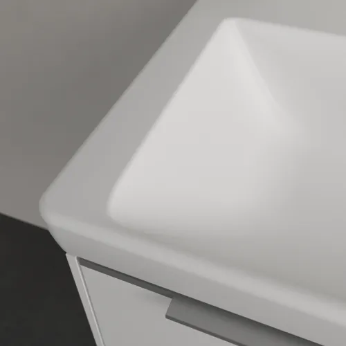 VILLEROY BOCH Subway 3.0 Waschbecken, 550 x 440 x 165 mm, Stone White CeramicPlus, ohne Überlauf #4A70F6RW, Bild 5