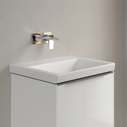 VILLEROY BOCH Subway 3.0 Waschbecken, 550 x 440 x 165 mm, Stone White CeramicPlus, ohne Überlauf #4A70F6RW, Bild 2
