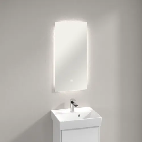 Bild von VILLEROY BOCH More to See Lite Spiegel, mit Beleuchtung, 370 x 750 x 24 mm #A4593700