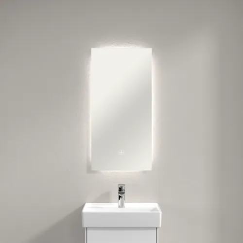 Bild von VILLEROY BOCH More to See Lite Spiegel, mit Beleuchtung, 370 x 750 x 24 mm #A4593700