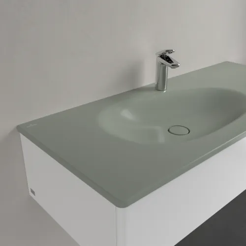 Bild von VILLEROY BOCH Antao Schrankwaschtisch, 1200 x 500 x 150 mm, Morning Green CeramicPlus, ohne Überlauf #4A77L2R8