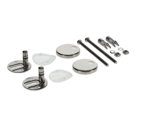 VILLEROY BOCH Scharnierset, 90 x 99,5 mm, Verchromt #92213161