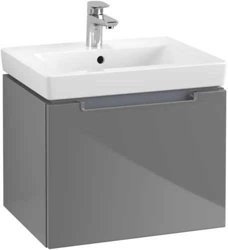VILLEROY BOCH Subway 2.0 Vanity unit, 1 pull-out compartment, 537 x 420 x 423 mm, Glossy Grey #A68610FP resmi