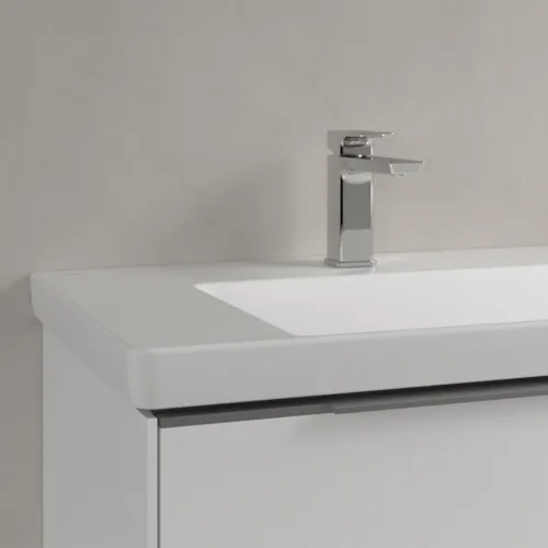 Bild von VILLEROY BOCH Subway 3.0 Schrankwaschtisch, 1300 x 475 x 170 mm, Stone White CeramicPlus, mit Überlauf #4A70D4RW