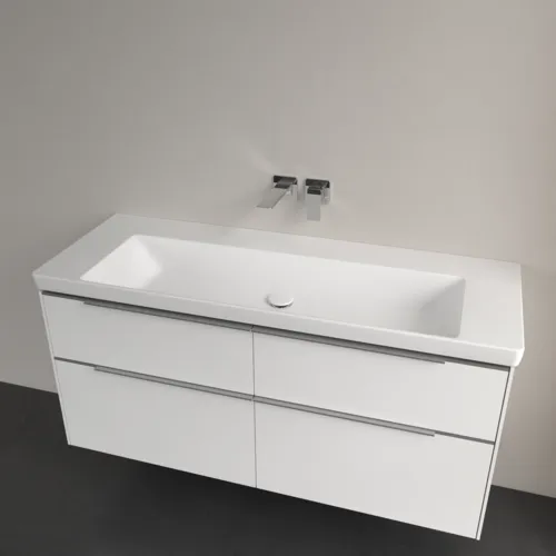 Bild von VILLEROY BOCH Subway 3.0 Schrankwaschtisch, 1300 x 475 x 170 mm, Weiß Alpin, ohne Überlauf #4A70D301