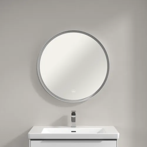 VILLEROY BOCH Subway 3.0 Spiegel, mit Beleuchtung, 712 x 712 x 45 mm #A4647100, Bild 4
