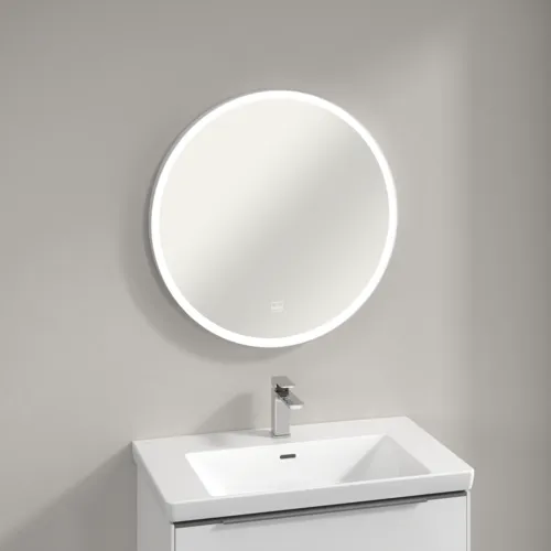 VILLEROY BOCH Subway 3.0 Spiegel, mit Beleuchtung, 712 x 712 x 45 mm #A4647100, Bild 2