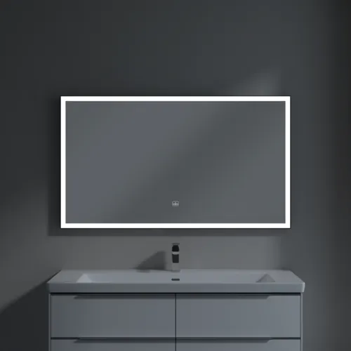 Bild von VILLEROY BOCH Subway 3.0 Spiegel, mit Beleuchtung, 1300 x 750 x 47,5 mm #A46313BC