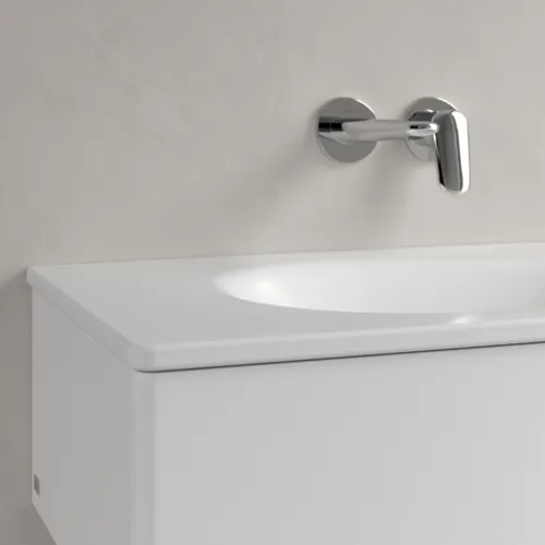 Bild von VILLEROY BOCH Antao Schrankwaschtisch, 800 x 500 x 150 mm, Stone White CeramicPlus, ohne Überlauf #4A7583RW