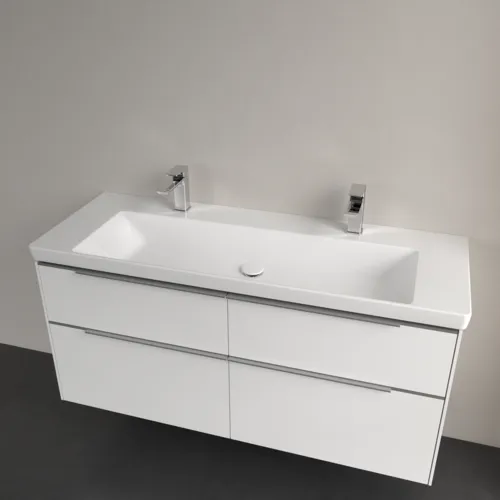 VILLEROY BOCH Subway 3.0 Schrankwaschtisch, 1300 x 475 x 170 mm, Weiß Alpin CeramicPlus, ohne Überlauf #4A70D1R1, Bild 3