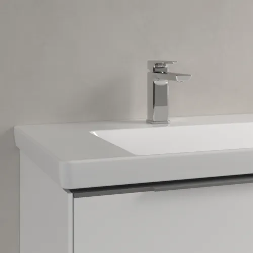 VILLEROY BOCH Subway 3.0 Schrankwaschtisch, 1300 x 475 x 170 mm, Weiß Alpin CeramicPlus, ohne Überlauf #4A70D1R1, Bild 6
