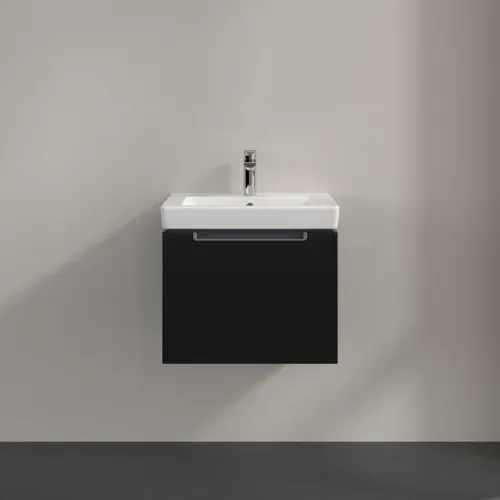 Bild von VILLEROY BOCH Subway 2.0 Waschbeckenunterschrank, 1 Auszug, 537 x 420 x 423 mm, Black Matt Lacquer #A68610PD