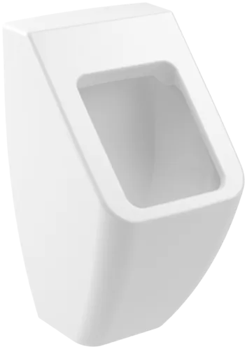 Bild von VILLEROY BOCH Venticello Absaug-Urinal, ohne Deckel, Zulauf verdeckt, 285 x 320 mm, Stone White CeramicPlus #5504R0RW