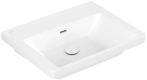 Picture of VILLEROY BOCH Subway 3.0 Washbasin, 600 x 470 x 165 mm, White Alpin CeramicPlus, with overflow, ground #4A706JR1
