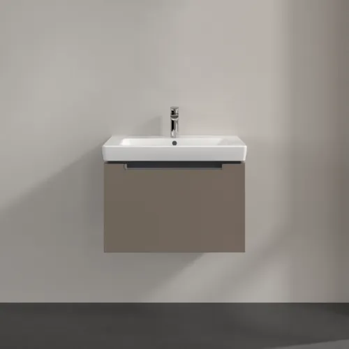 VILLEROY BOCH Subway 2.0 Waschbeckenunterschrank, 1 Auszug, 637 x 420 x 454 mm, Truffle Grey #A68810VG, Bild 3