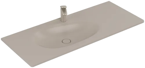 Picture of VILLEROY BOCH Antao Vanity washbasin, 1200 x 500 x 150 mm, Almond CeramicPlus, without overflow #4A77L2AM