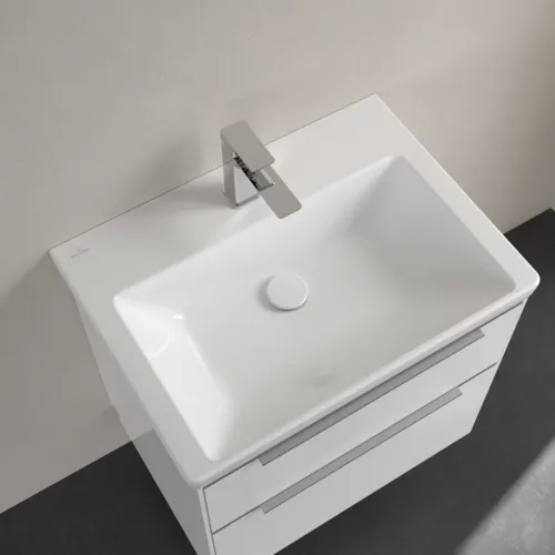 Bild von VILLEROY BOCH Subway 3.0 Waschbecken, 650 x 470 x 165 mm, Weiß Alpin, ohne Überlauf #4A706601