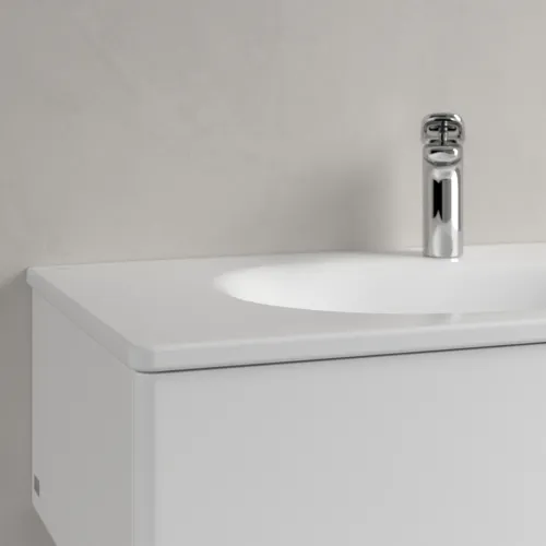 Bild von VILLEROY BOCH Antao Schrankwaschtisch, 800 x 500 x 150 mm, Stone White CeramicPlus, ohne Überlauf #4A7581RW