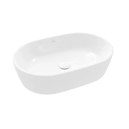 Зображення з  VILLEROY BOCH Architectura Surface-mounted washbasin, 600 x 400 x 155 mm, White Alpin, with overflow #5A266001